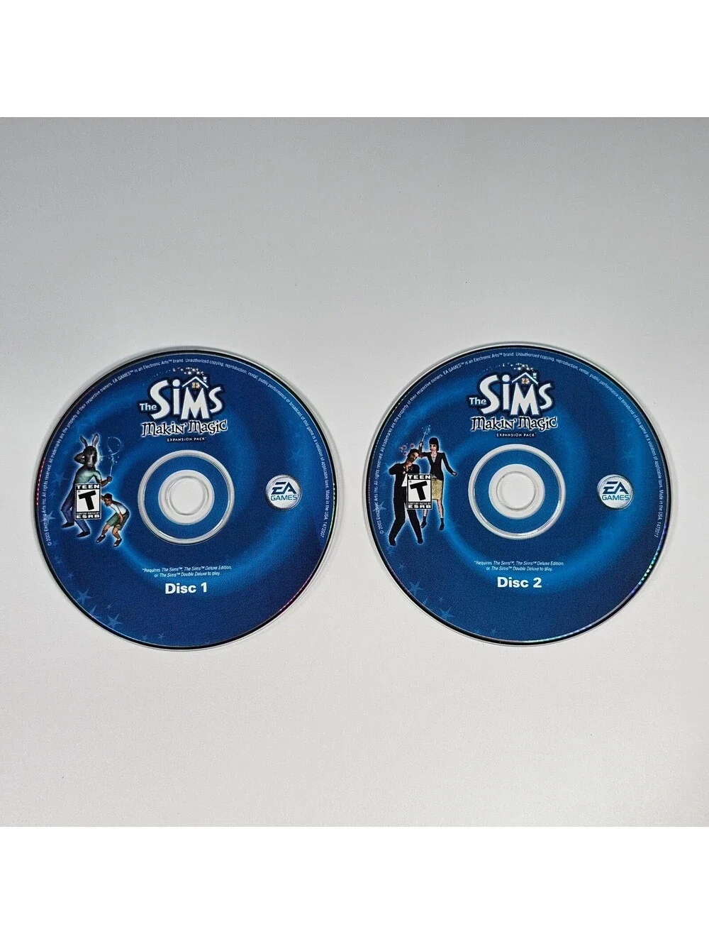The Sims Makin Magic PC Expansion Pack Big Box 2-Disc Set EA Games Maxis 2003